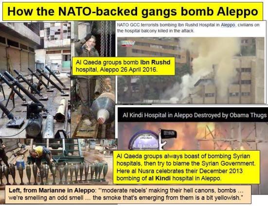 Click to enlarge NATO-backed gas bombs