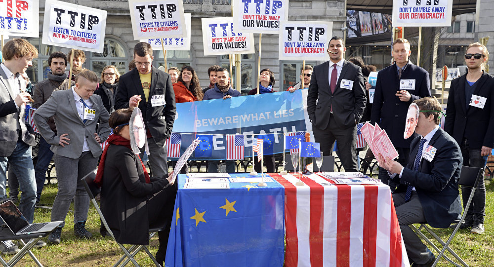 TTIP protest