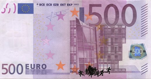 Euro 500 bill