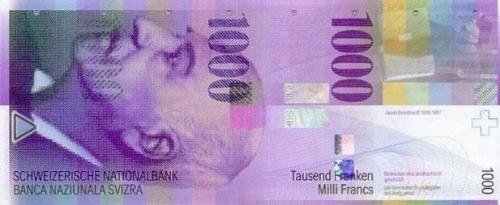 CHF 1000 note
