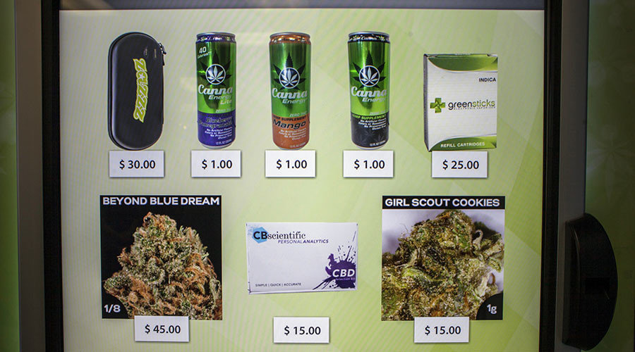 weed vending machine
