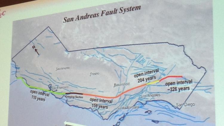 Click to enlarge San Andreas fault2