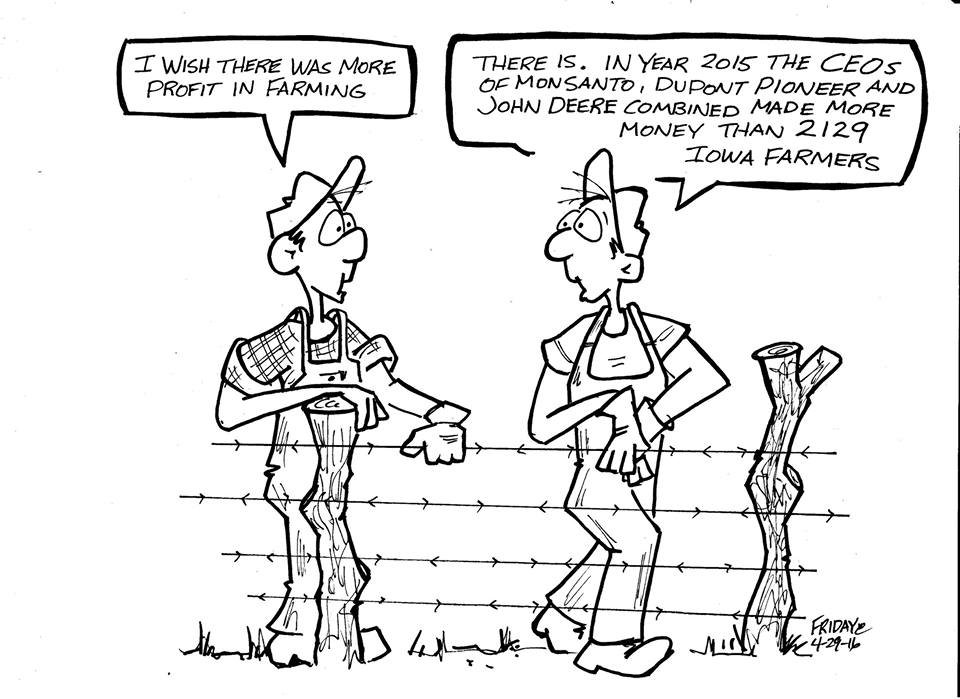 Fired cartoonist