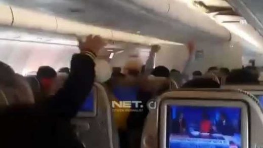 severe turbulence on Etihad flight