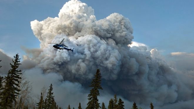 Click to enlarge Fort McMurray wildfire