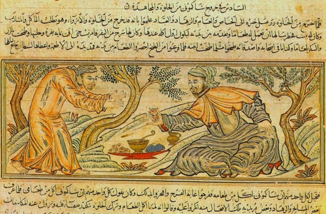 persian manuscript Buddha