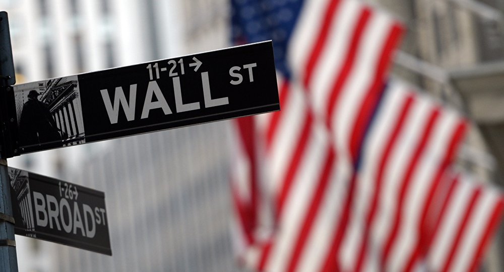 Wall Street street sign