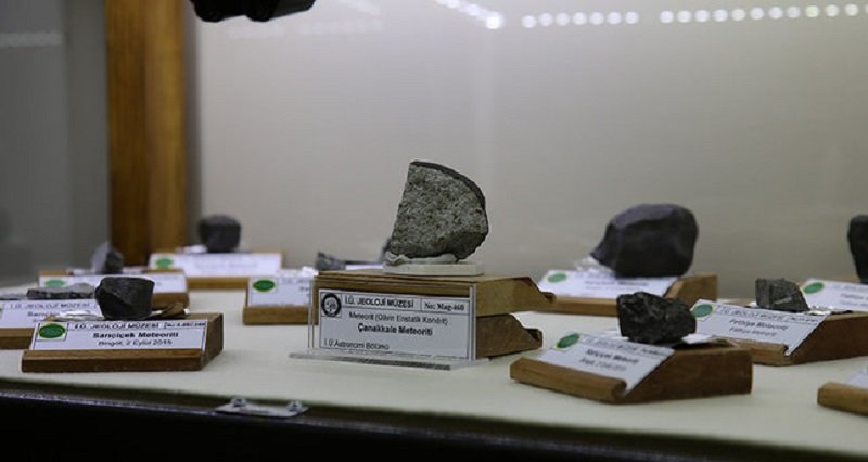 Meteorite on display at Istanbul 