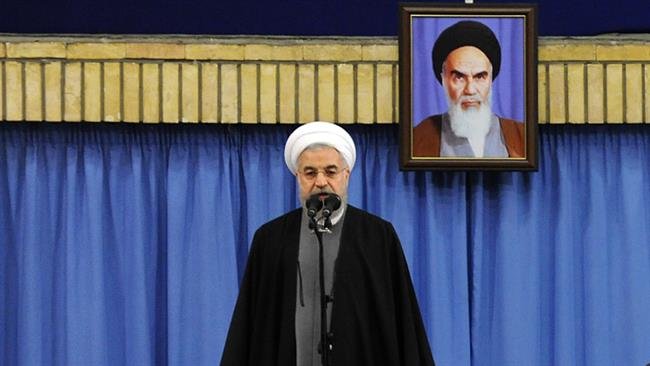 Click to enlarge President Hassan Rouhani