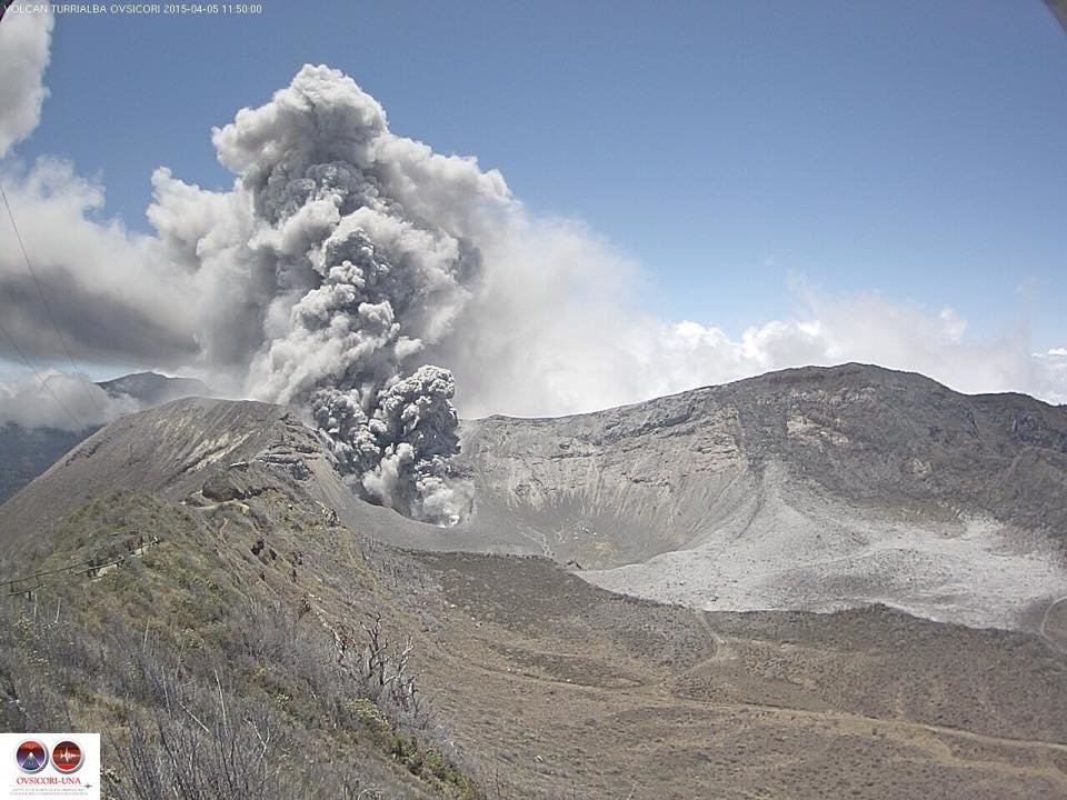 Click to enlarge Turrialba Volcano