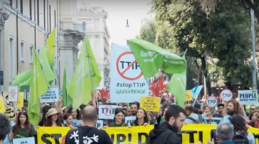 Rome protests