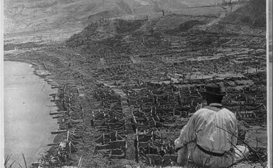 Click to enlarge Mount Pelee 1902 disater