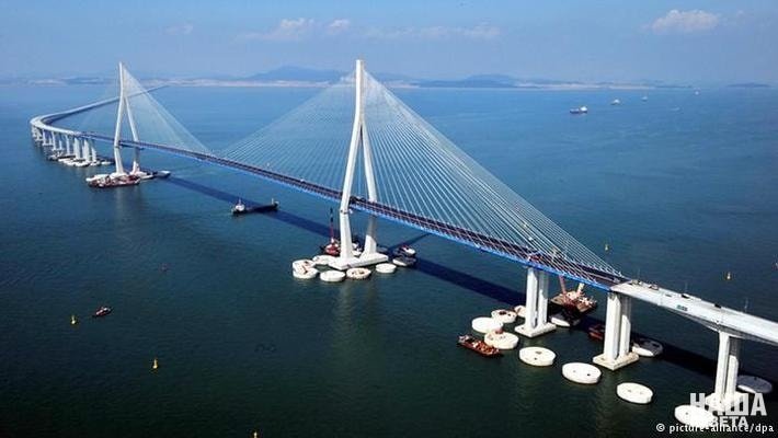 Click to enlarge Kerch Bridge to Crimea