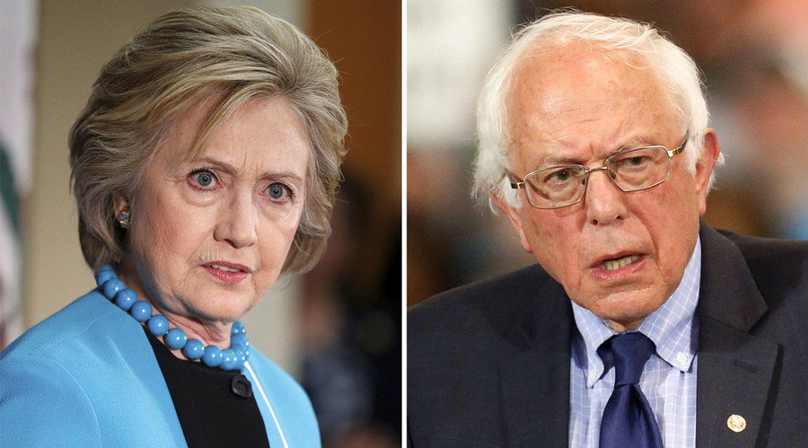 clinton sanders