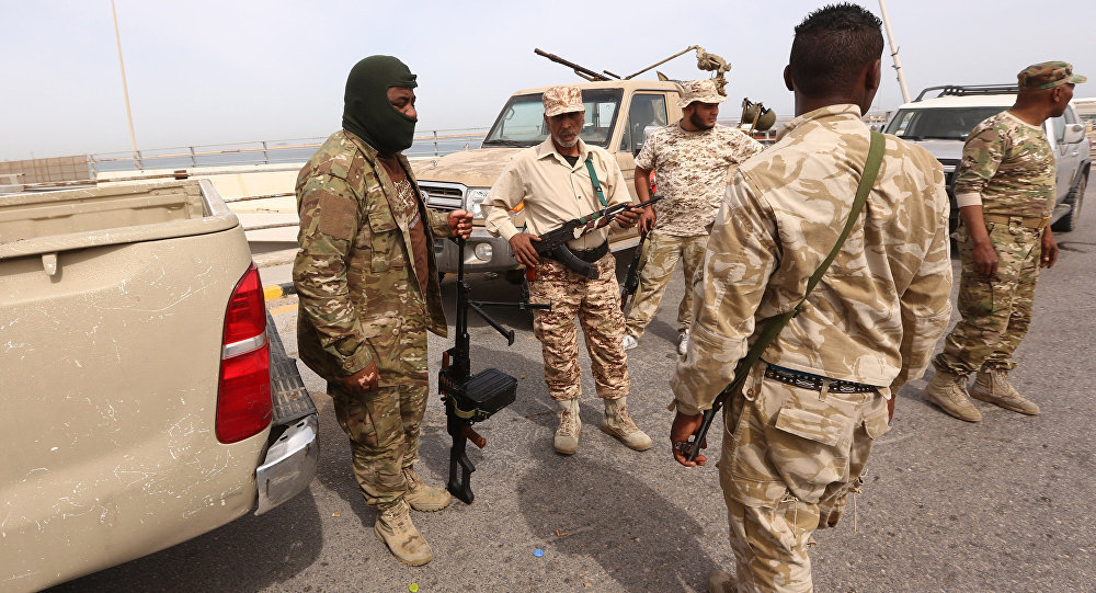 Click to enlarge Libyan security forces