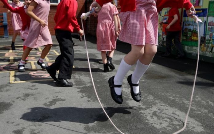 children playing