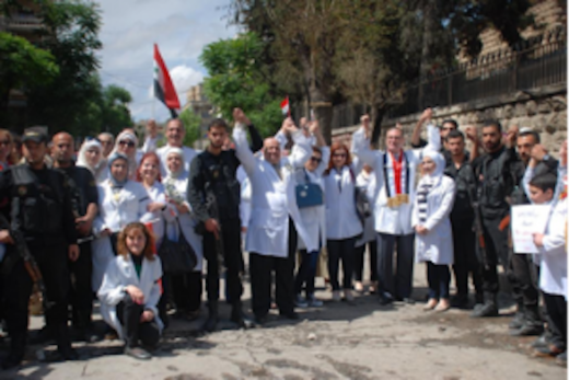 Click to enlarge Aleppo Medical assn syrian soldiers