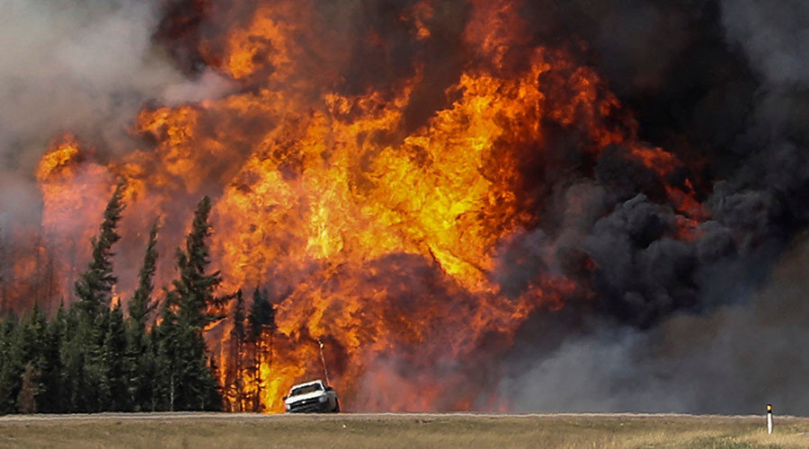 Click to enlarge canada wildfires