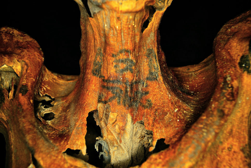 Egyptian mummy tattoo