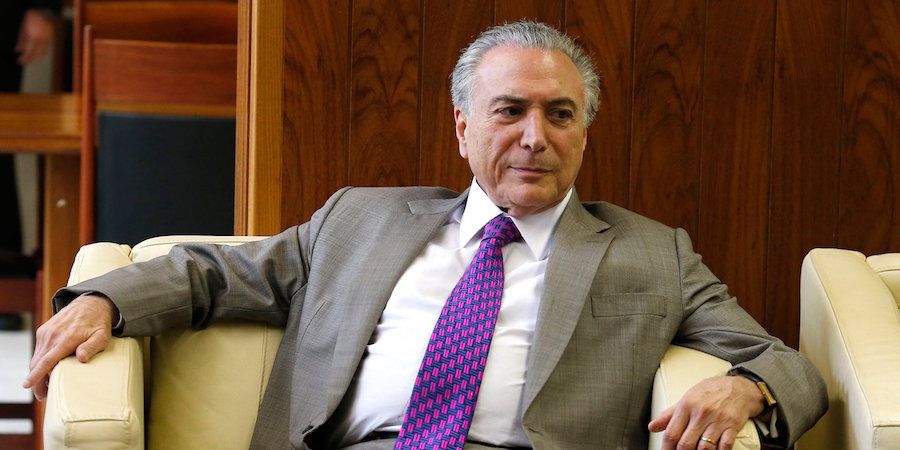 Click to enlarge Michel Temer