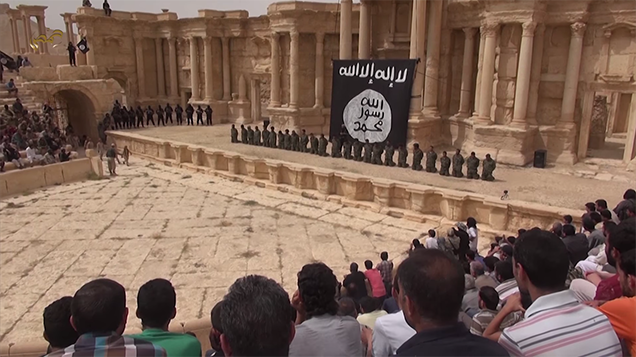 Click to enlarge palmyra amphitheater daesh