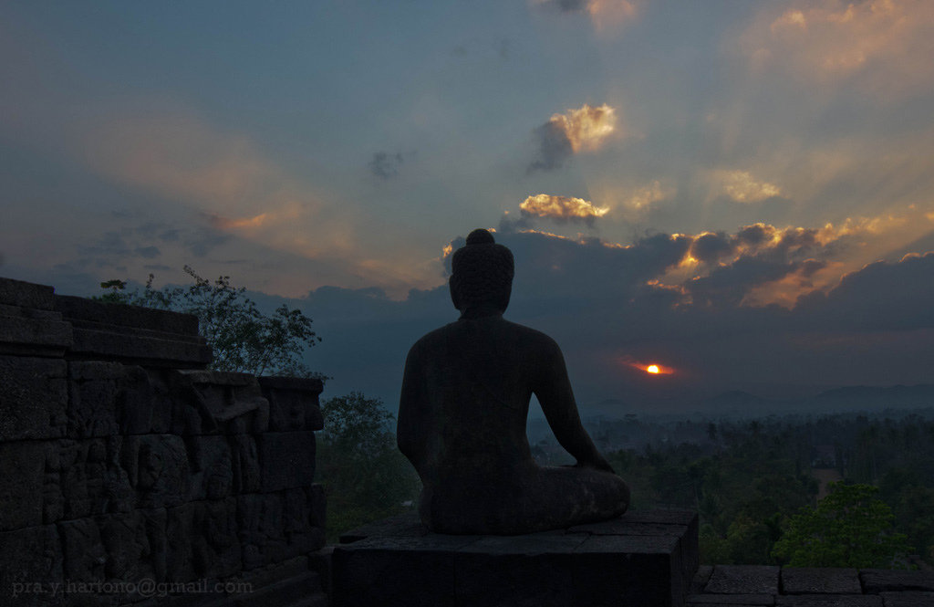 sitting silence