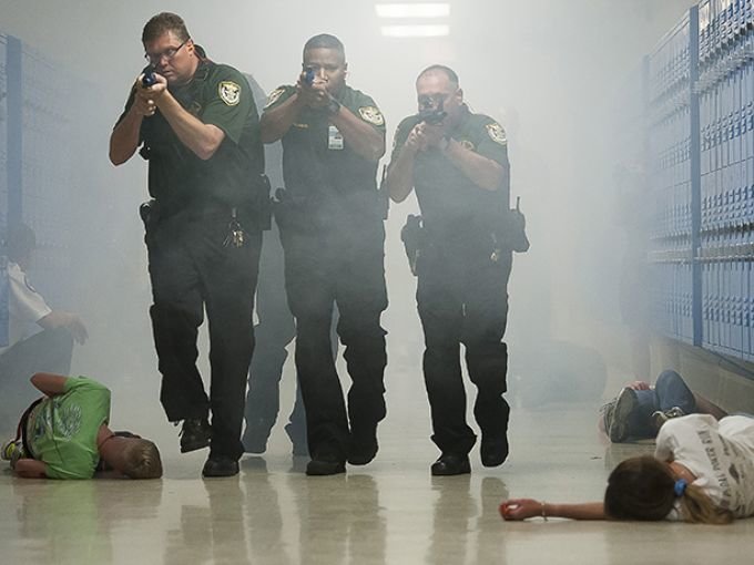 Click to enlarge School drills