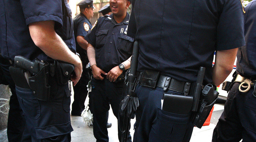 Click to enlarge Police officers