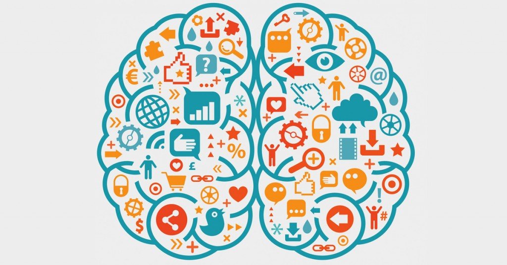 Click to enlarge brain on social media