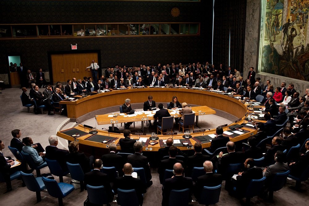 UN Security Council Meeting