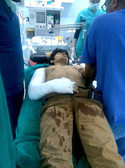 Daesh patient