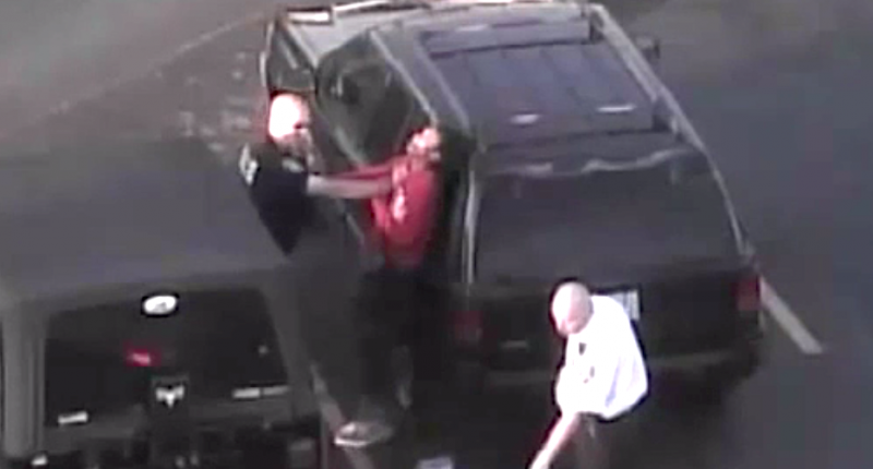 officer attacks teen girl
