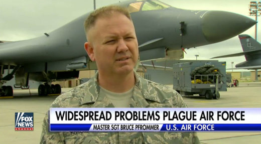 us air force pilot with plane