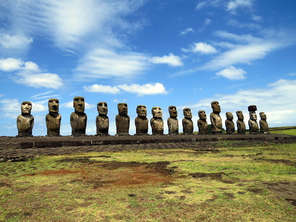 Click to enlarge Easter Island