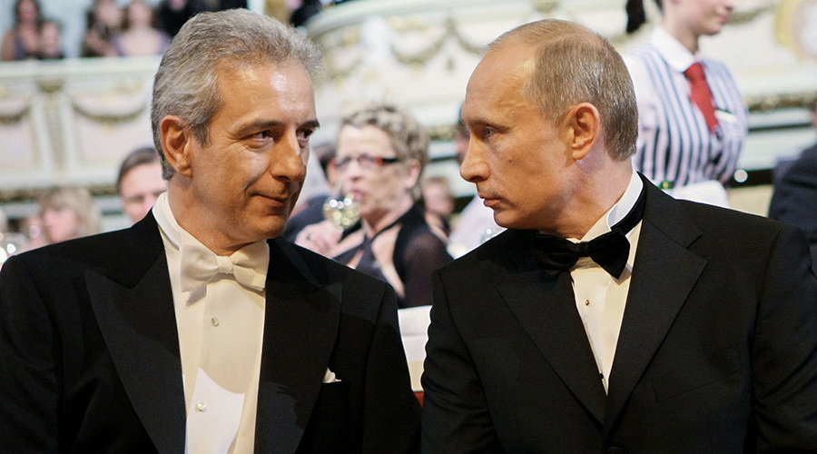 Putin and Stanislaw Tillich 
