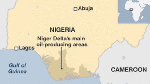 Map of Nigeria