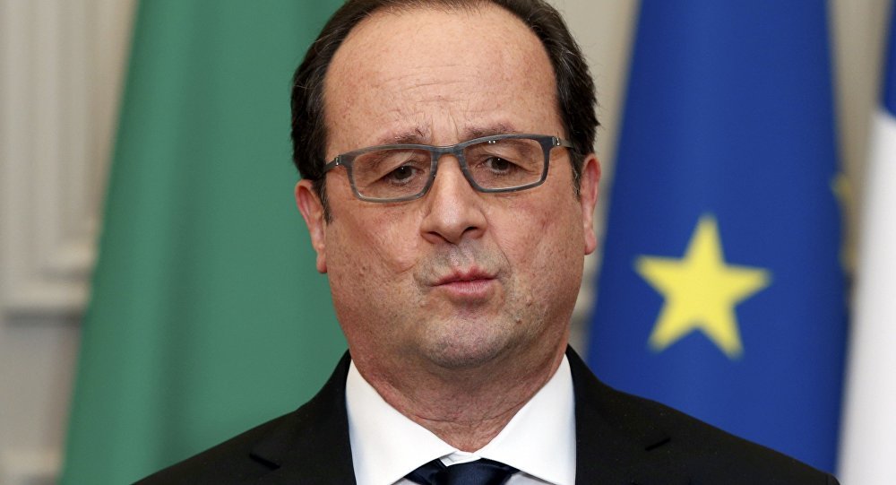 French President Francois Hollande