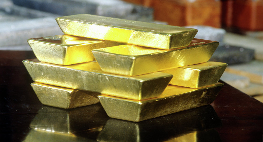 Click to enlarge Gold ingots