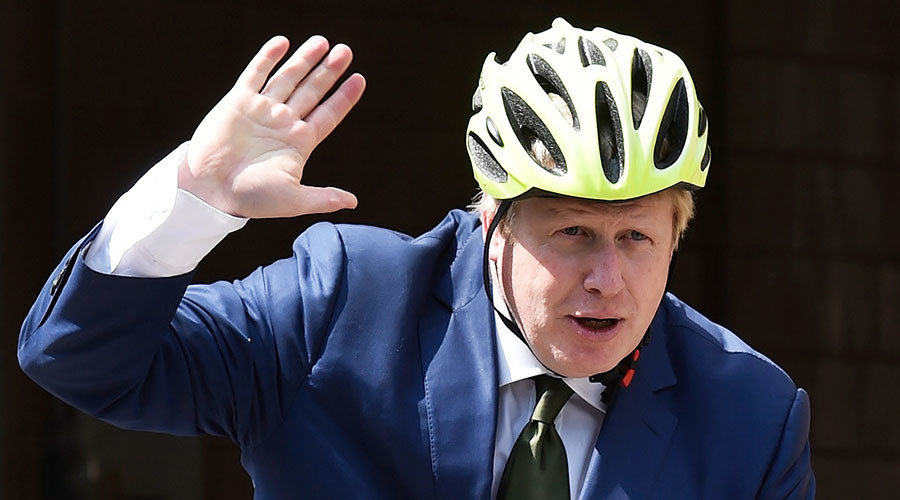 Former mayor of London Boris Johnson