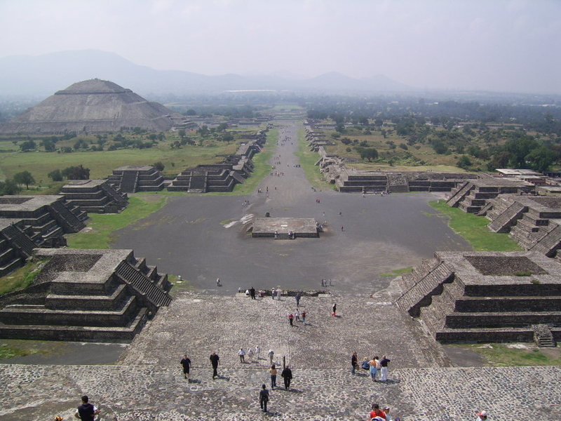 Click to enlarge The Avenue of the Dead