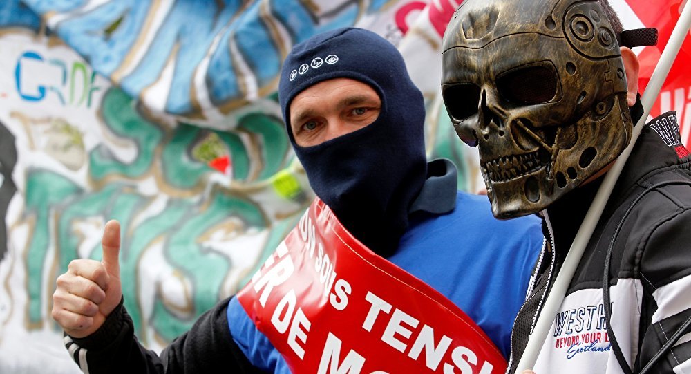 France labor reform protest