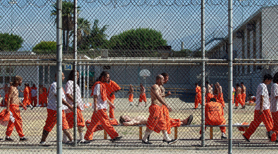 Click to enlarge US prison