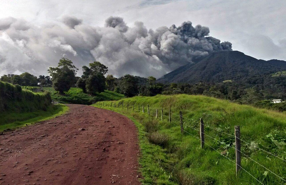 Click to enlarge Turrialba Volcano