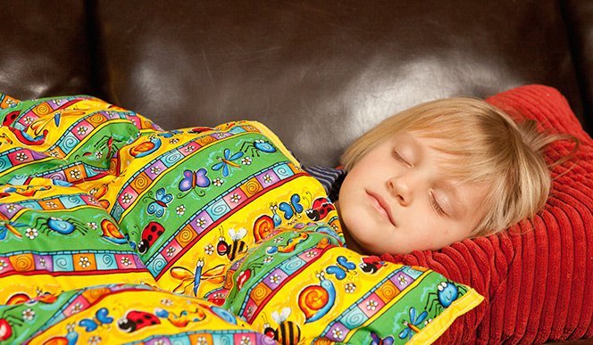 sleeping girl