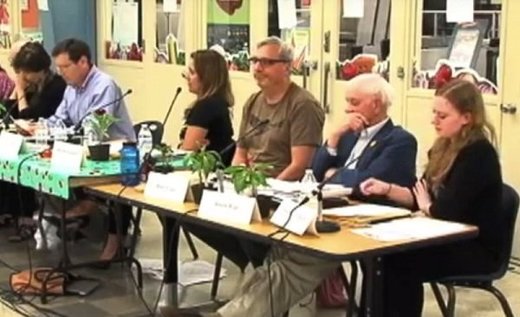 Click to enlarge portland school meeting
