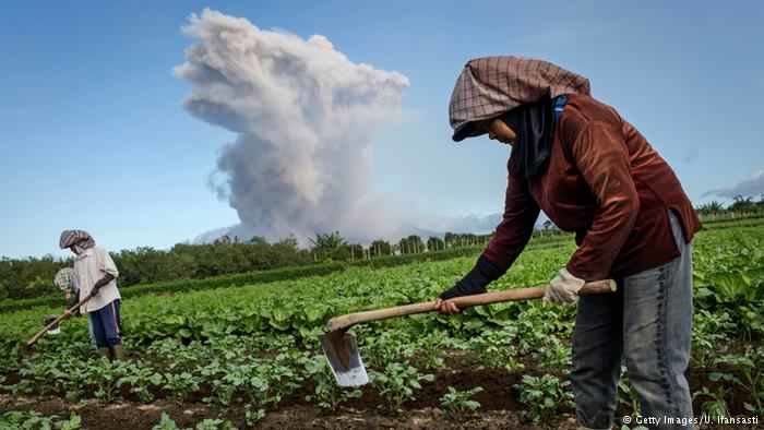 Mount Sinabung eruption