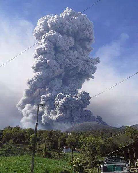 Turrialba volcano