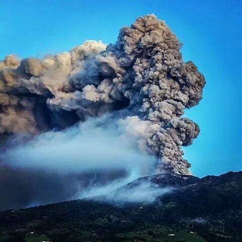Turrialba volcano