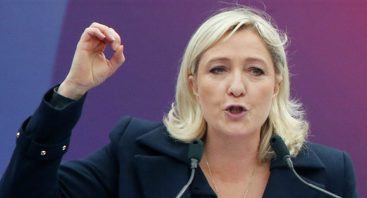 Marine Le Pen: 'Anything but Hillary Clinton' - she would bring "war," "devastation" and "instability"