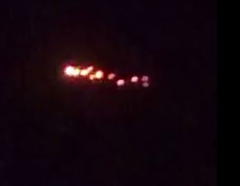 possible meteor fireball over India